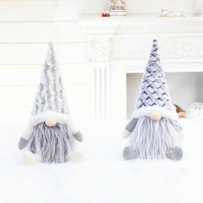 Christmas Telescopic Faceless Doll Decoration
