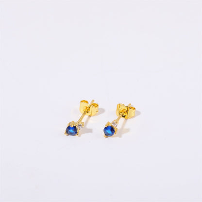 December Birthstone Zircon Earrings