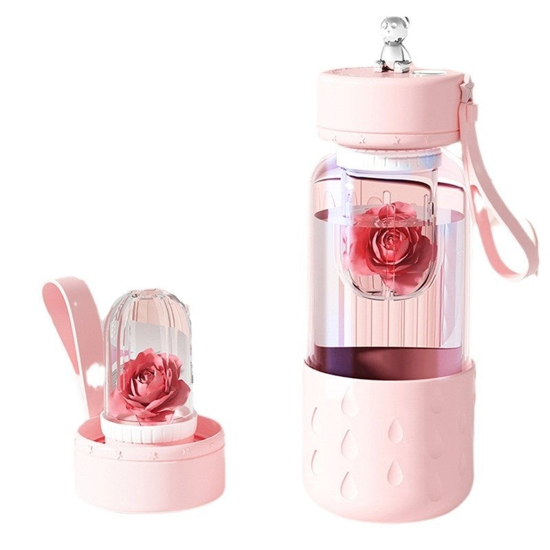 Magnetic Tea Infuser Glass Cup
