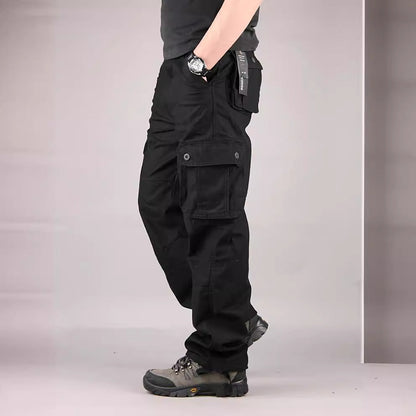 Multi-pocket Men's Loose Labor Protection Pants