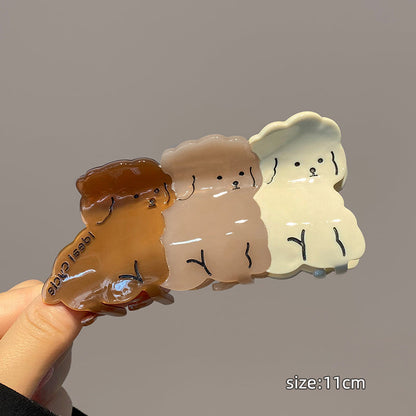 Korean Acetic Acid Dog Hair Clip