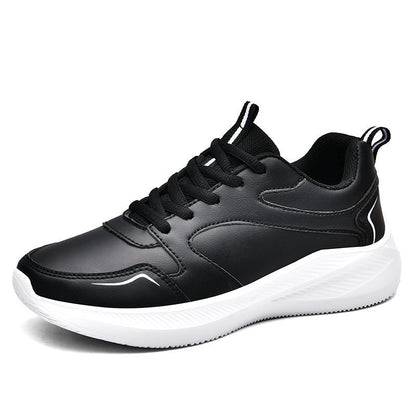 Waterproof Leather Soft Bottom Casual Sneaker Women