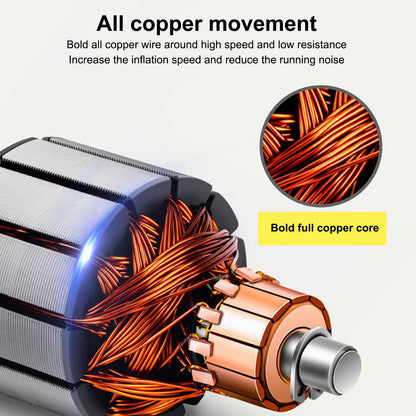 High Power Metal Double Cylinder Car Air