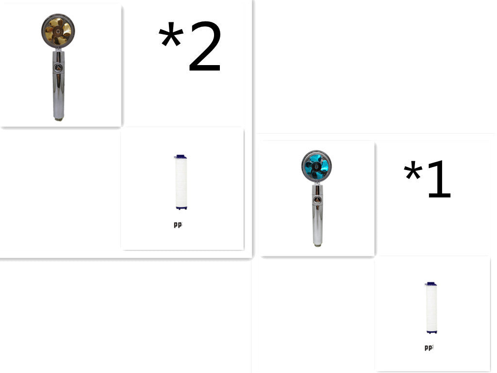 360 Rotating Water Saving Shower Head