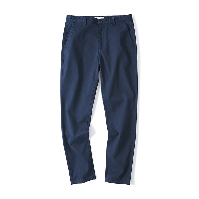 Men's Pure Cotton Casual Loose Straight Pants Summer