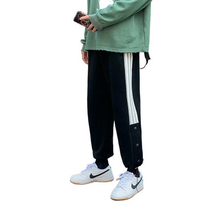 Spring Autumn Student Korean Style Track Pants