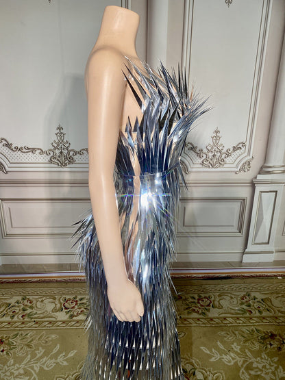 Luxury Sequined Evening Gown