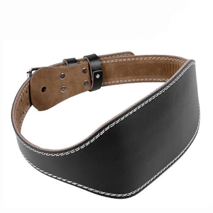 Cowhide Squat Strength Training Weightlifting Belt