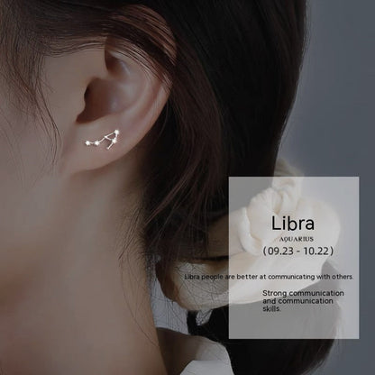 S925 Constellation Stud Earrings