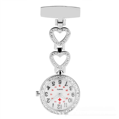 Diamond Nurse Pocket Watch