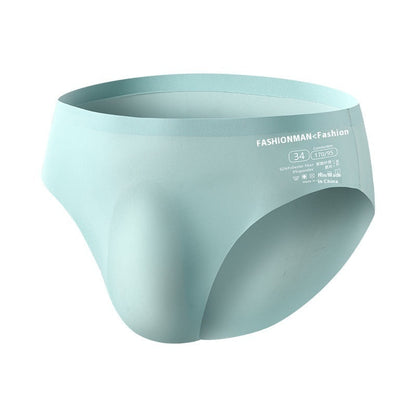 Ice Silk Men's Summer Seamless Briefs