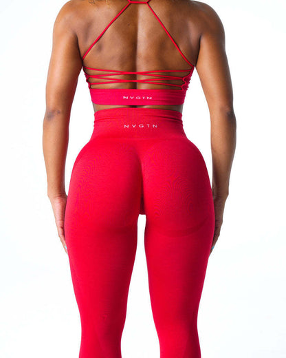 Seamless Skinny Hip Raise Ankle-Length Pants
