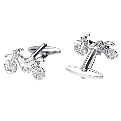Motorcycle Style Glossy Men's Cuff Nails