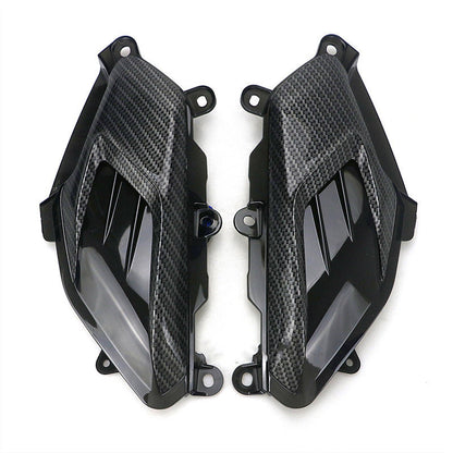 NMAX155 Side Lamp Refitted With LED Carbon Fiber Decoration