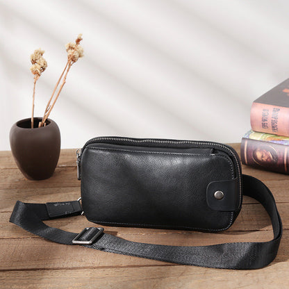 Men's Cowhide Fanny Pack