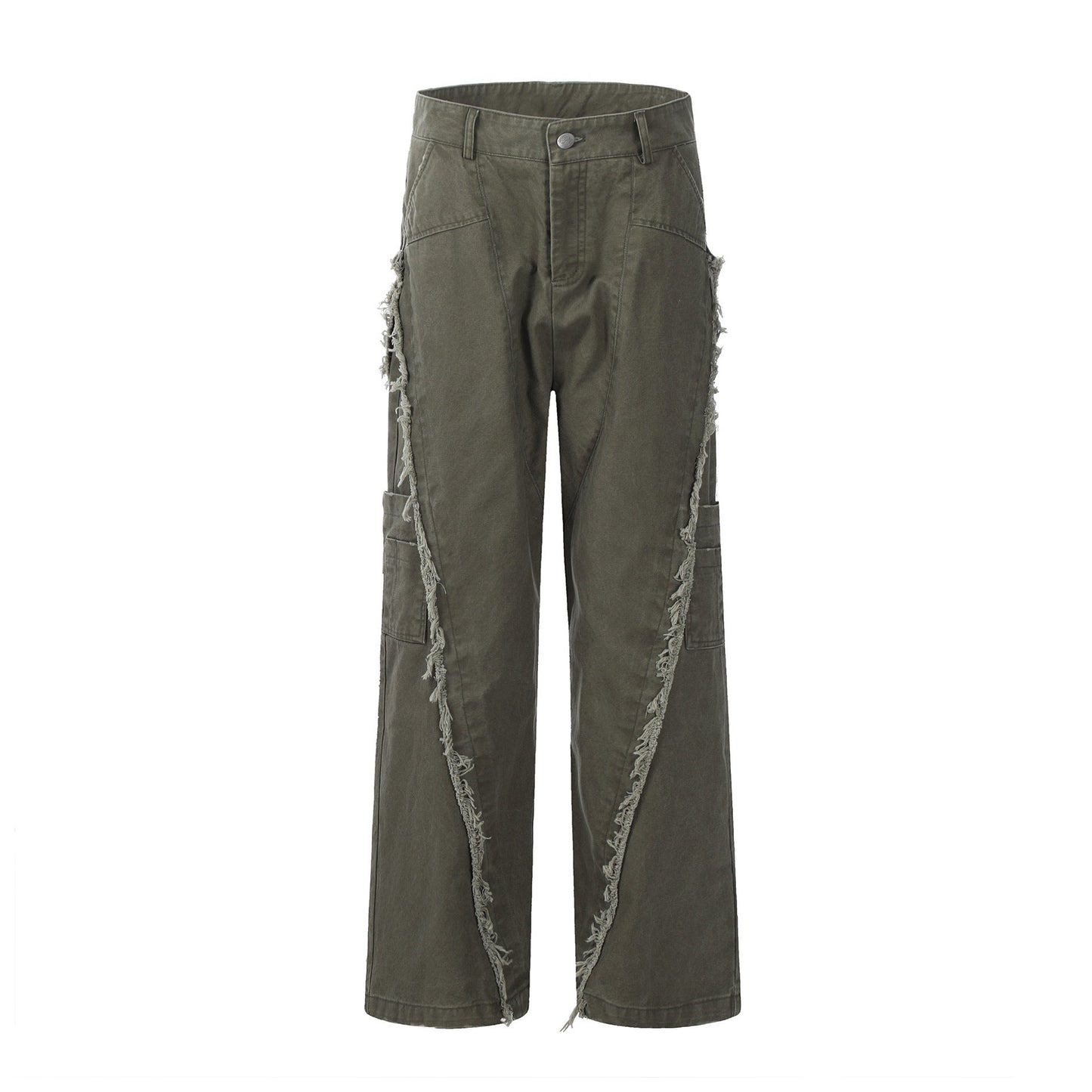 American Retro Loose Washed Overalls