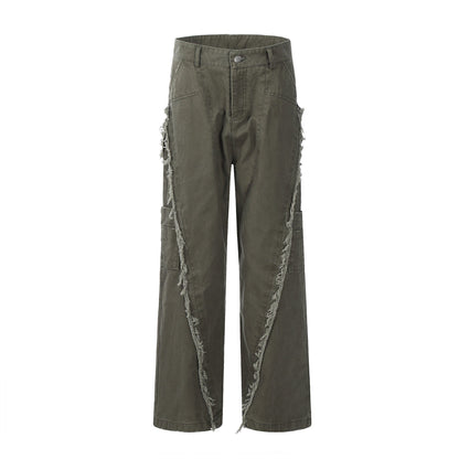 American Retro Loose Washed Overalls