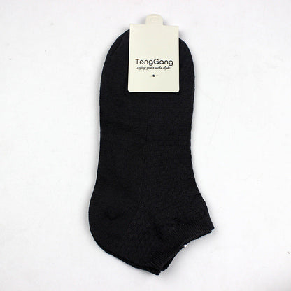 Bamboo Fiber Mens Low Cut Socks