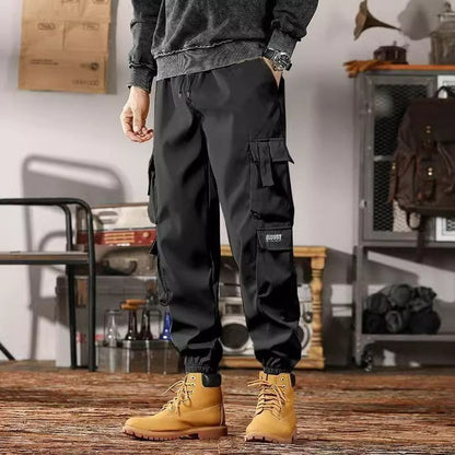 Casual Sports Loose Ankle-Banded Overalls Men