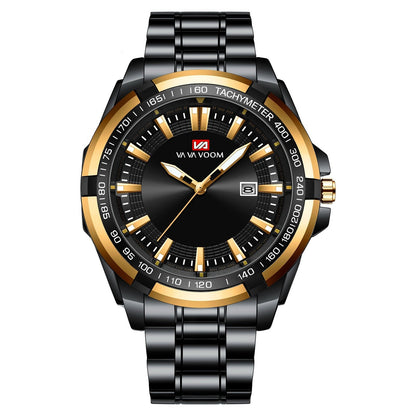 Student Business Sports Luminous Steel Belt Watch