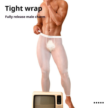 Men's Ultra-thin Warm Nine Inch Pants