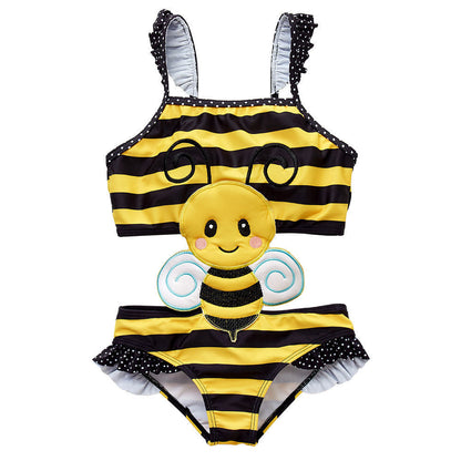 Baby Girls' Watermelon One-Piece Swimsuit