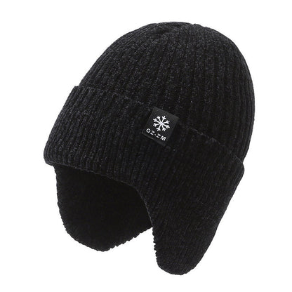 Fashion Men's Winter Fleece-lined Wool Hat