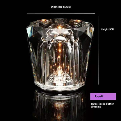 Crystal Charging Lamp Bar Restaurant And Cafe Ambience Light