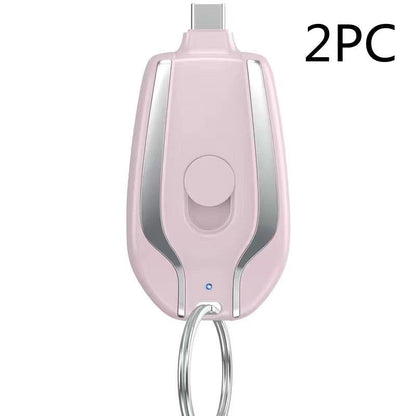 Keyring Wireless Charging Bank 1500mAh Portable Power