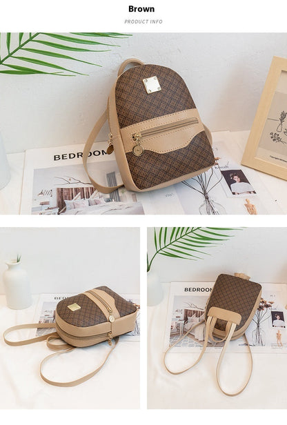 Women's Fashion Children's PU Backpack