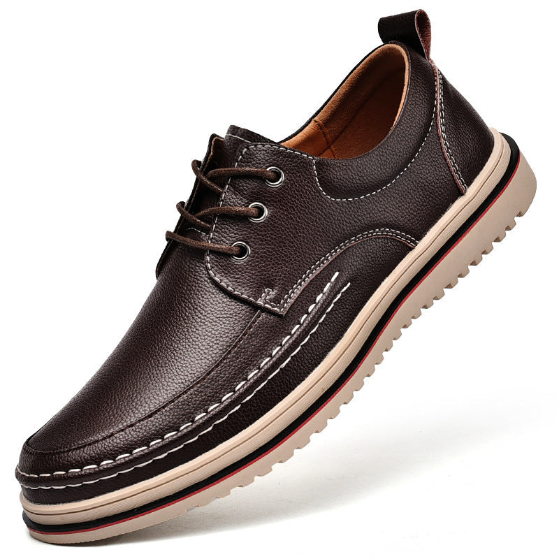 British Style Handmade Genuine Leather Martin Boots
