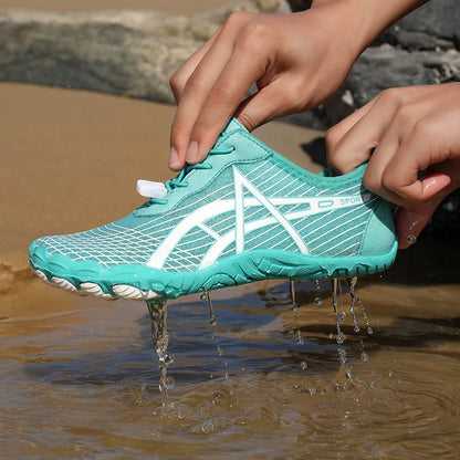 Elastic Lock Laces Mesh Breathable Hike Footwear