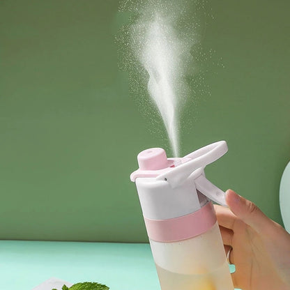 Spray Water Bottle for Fitness and Travel