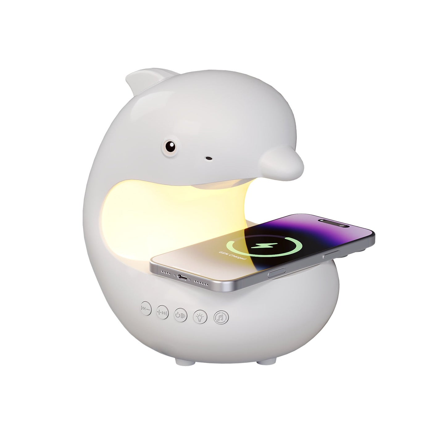 Mobile Phone Wireless Charging Small Night Lamp Bedroom Bedside