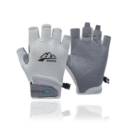 Fitness Cycling Half Finger Touch Screen Gloves