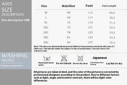 Men's Loose Chinese Style Beach Pants