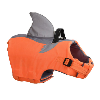 New Flying Shark Fin Life Jacket Dog Swimsuit Outdoor