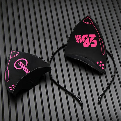 Punk Cat Ears Headband