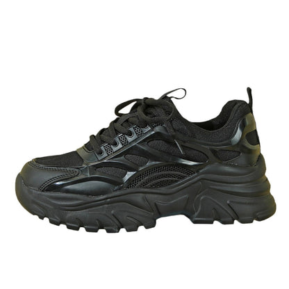 Trendy Thick Bottom Height Increasing Breathable Comfortable Four Seasons Leisure Sneaker