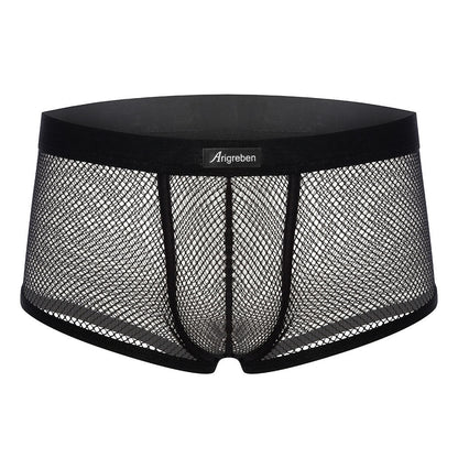 Men's Mesh Breathable Transparent Boxers