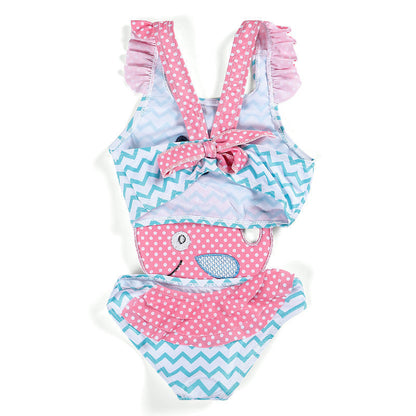Baby Girls' Watermelon One-Piece Swimsuit