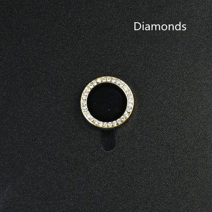 Compatible with Apple, Compatible With IPhone12 12ProMax, Suitable For Lens Film Eagle Eye Diamond Lens Lens Protective Film