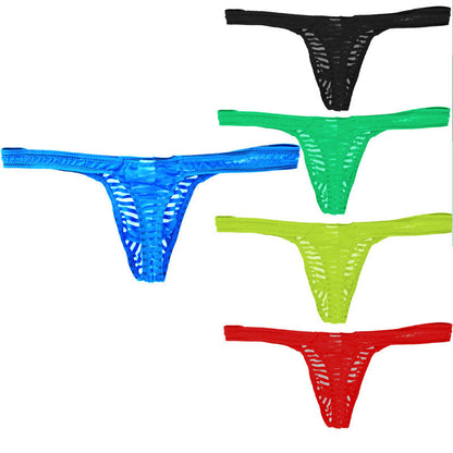 Men's T-shaped Breathable Low Waist U Convex Underwear