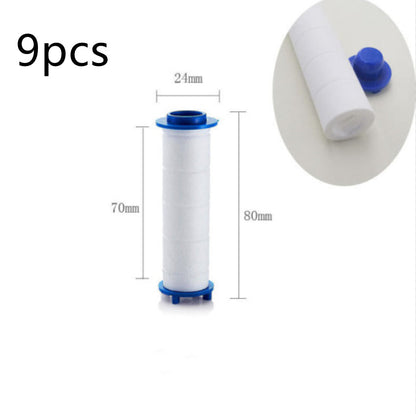 New Turbo Propeller Shower Head Water Saving High Preassure Flow 360 Degrees With Fan Extension Showerhead Rainfall With Holder