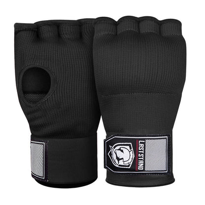 Gel Half Finger Boxing Gloves Hand Bandage