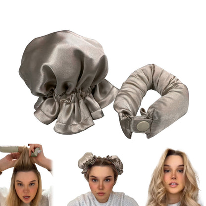 Heatless Cloth-Covered Curling Rod