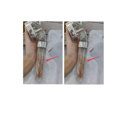 Pressurized Negative Ion Three-speed Shower Head