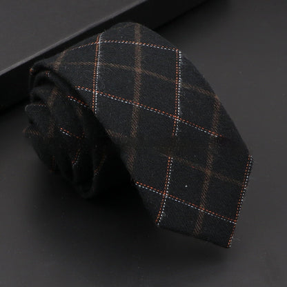 Woolen Korean Casual Necktie Accessories