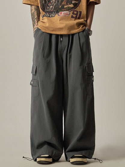 Men's Trendy All-Match Loose Wide-Leg Pants