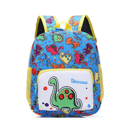 Dinosaur Cartoon Nylon Student Schoolbag for Children